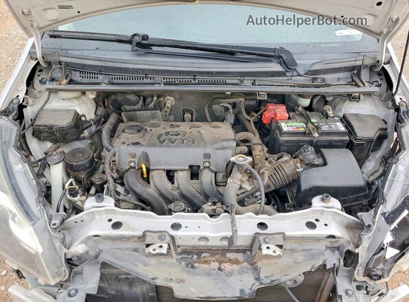 VNKKTUD38GA068148 2016 TOYOTA YARIS Gray Widok wnętrza z tyłu