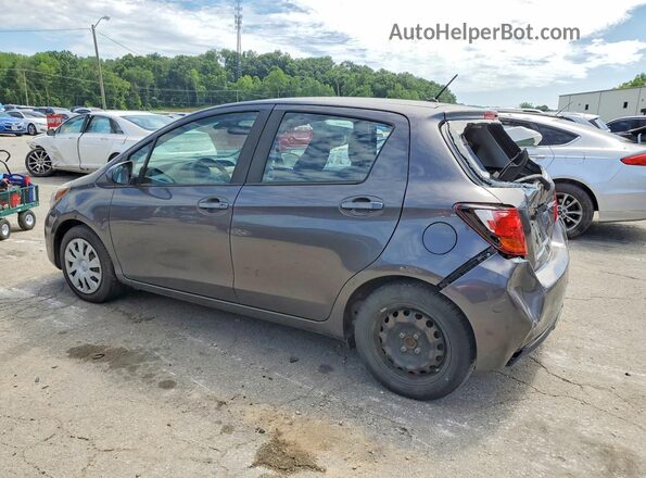 VNKKTUD39HA075644 2017 TOYOTA YARIS Gray Tył lewy