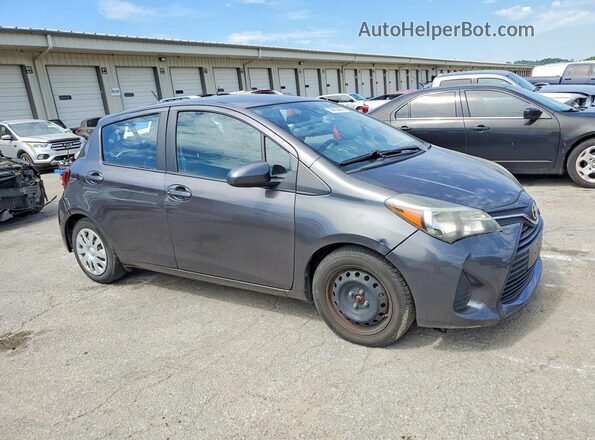 VNKKTUD39HA075644 2017 TOYOTA YARIS Gray Przód prawy