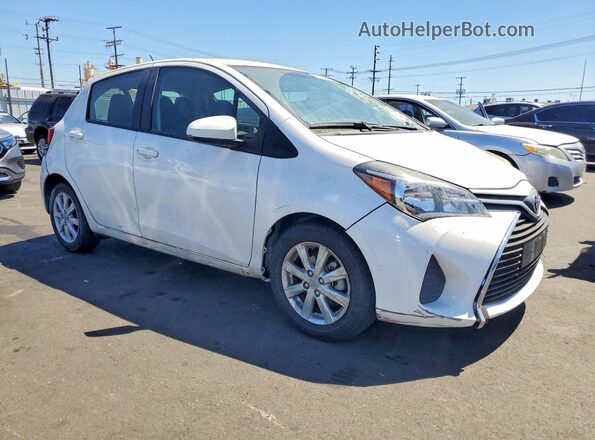 VNKKTUD3XGA058396 2016 TOYOTA YARIS White Delantero derecho