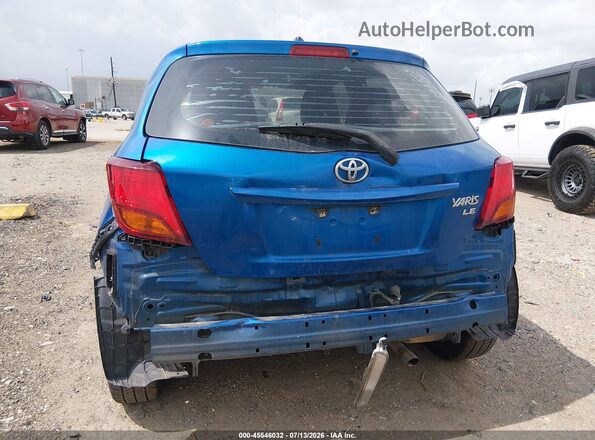 VNKKTUD3XGA064361 2016 TOYOTA YARIS Blue 