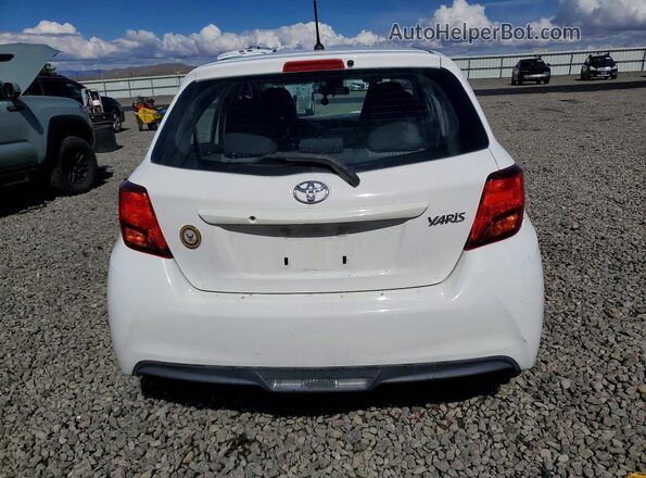 VNKKTUD3XHA079833 2017 TOYOTA YARIS White Հետևի տեսք