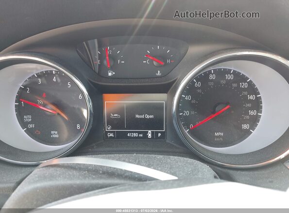 W04GL6SX3J1114745 2018 BUICK REGAL Silver Vista de los asientos traseros