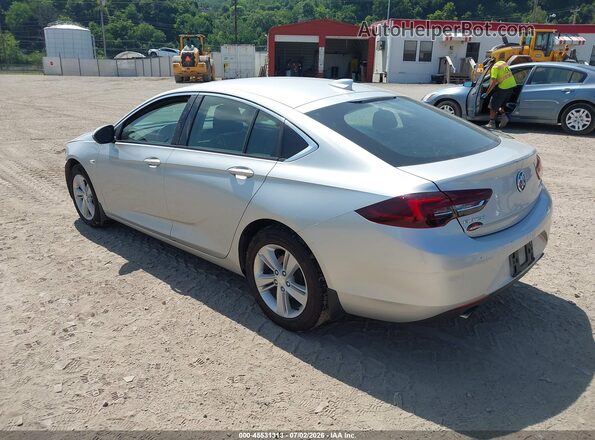 W04GL6SX3J1114745 2018 BUICK REGAL Silver Trasero izquierdo