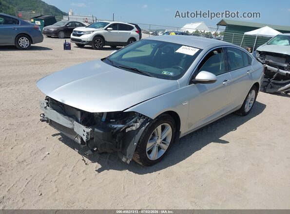 W04GL6SX3J1114745 2018 BUICK REGAL Silver Vista tres cuartos delantera izquierda
