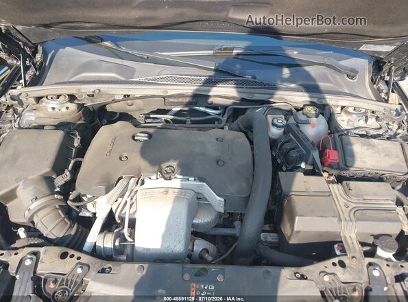 W04GL6SX9J1127984 2018 BUICK REGAL Black Widok z tyłu