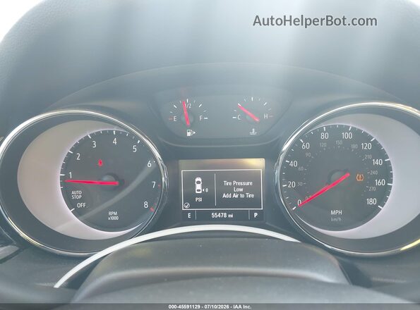 W04GL6SX9J1127984 2018 BUICK REGAL Black Widok tylnych siedzeń