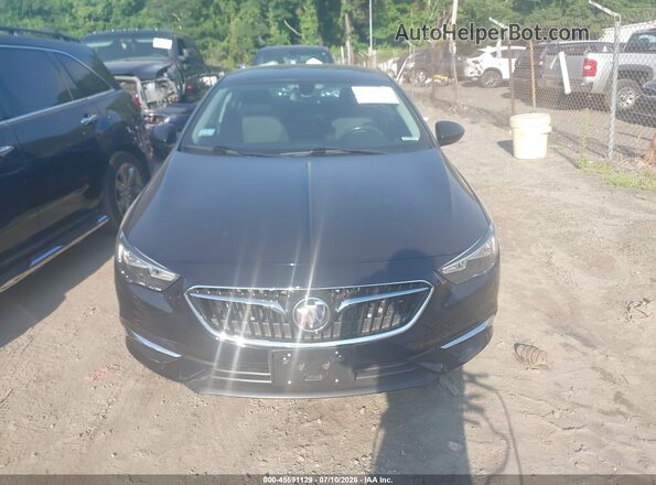 W04GL6SX9J1127984 2018 BUICK REGAL Black Widok wnętrza z tyłu