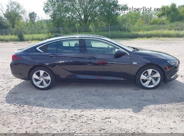W04GL6SXXJ1078360 2018 BUICK REGAL Black Սալոնի հետևի տեսք