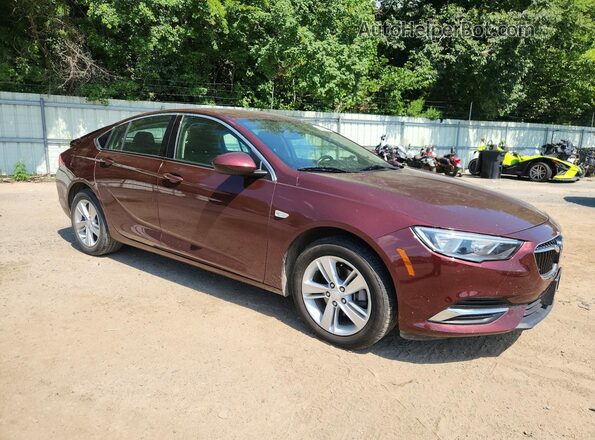 W04GL6SXXK1004759 2019 BUICK REGAL Maroon Delantero derecho