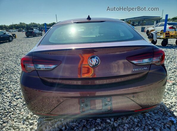 W04GP6SX1K1076292 2019 BUICK REGAL Burgundy Вид ззаду