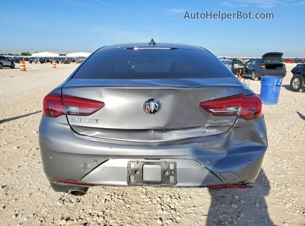 W04GP6SX2L1013672 2020 BUICK REGAL Gray Rear view
