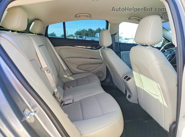 W04GP6SX2L1013672 2020 BUICK REGAL Gray Rear seats view