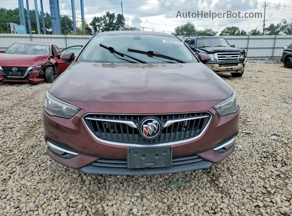W04GP6SX5J1119630 2018 BUICK REGAL Burgundy Front view
