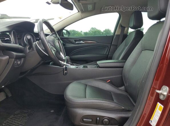W04GP6SX5J1119630 2018 BUICK REGAL Burgundy Front interior view
