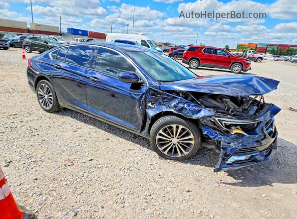 W04GP6SX6J1132676 2018 BUICK REGAL Black Передня права чверть
