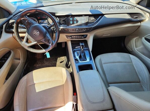 W04GP6SX6J1132676 2018 BUICK REGAL Black Вид панелі приладів