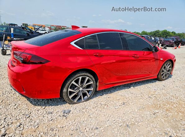 W04GS6SS3J1103896 2018 BUICK REGAL Red Trasero derecho