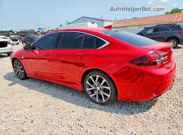W04GS6SS3J1103896 2018 BUICK REGAL Red Trasero izquierdo