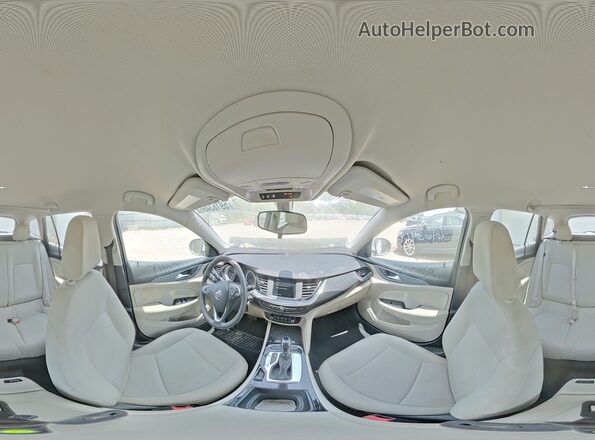 W04GT8SX2K1028775 2019 BUICK REGAL White Widok wnętrza 360 stopni