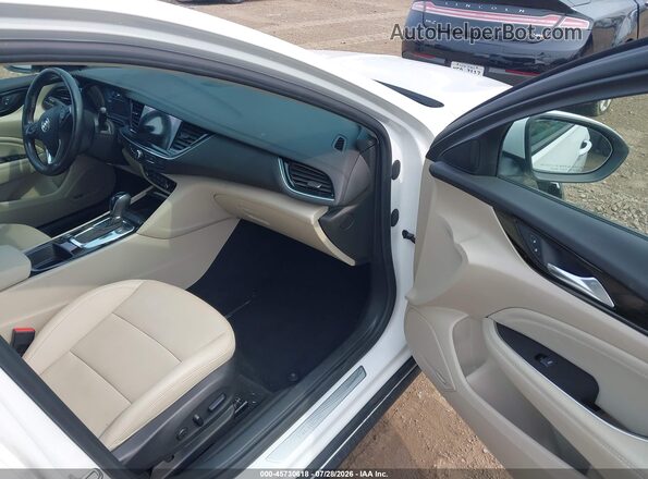 W04GV8SX3K1014037 2019 BUICK REGAL White წინა სალონის ხედი