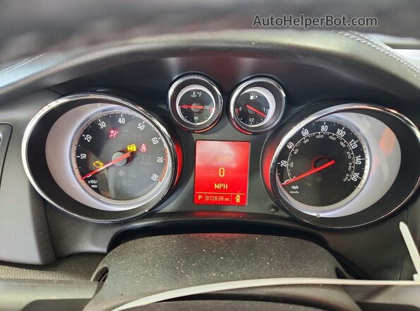 W04WH3N55JG061694 2018 BUICK CASCADA Silver Սարքավորումների վահանակի տեսք