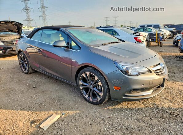 W04WH3N58HG064471 2017 BUICK CASCADA Серый Передняя правая четверть