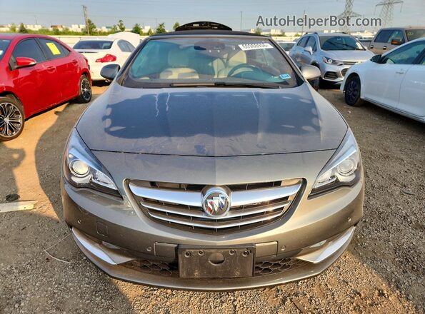 W04WH3N58HG064471 2017 BUICK CASCADA Серый Вид спереди