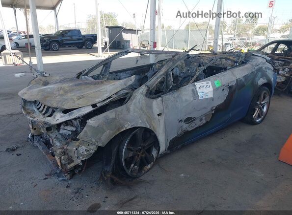 W04WJ3N50HG000090 2017 BUICK CASCADA Blue Առջևի ձախ երեք քառորդ տեսարան