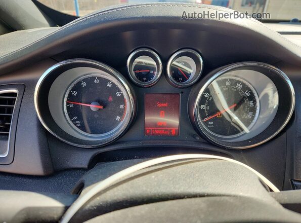W04WT3N57GG106898 2016 BUICK CASCADA Gray Instrument cluster view