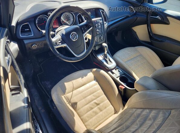 W04WT3N57GG106898 2016 BUICK CASCADA Gray Dashboard view