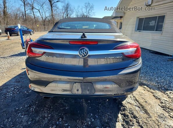 W04WT3N57GG106898 2016 BUICK CASCADA Gray Rear view