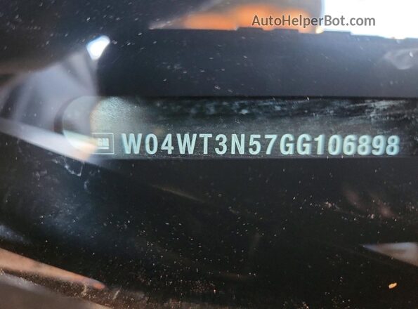 W04WT3N57GG106898 2016 BUICK CASCADA Gray Engine compartment view