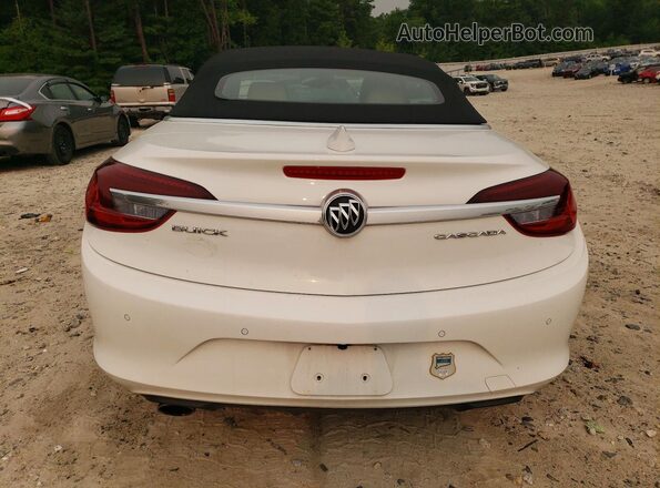 W04WT3N57GG134376 2016 BUICK CASCADA White Rear view