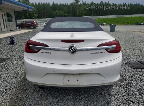 W04WT3N58GG045593 2016 BUICK CASCADA Белый Вид сзади