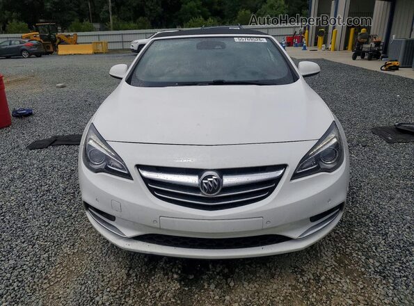 W04WT3N58GG045593 2016 BUICK CASCADA Белый Вид спереди