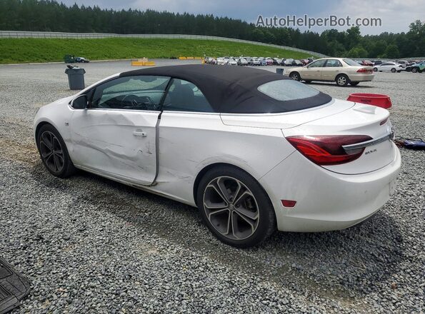 W04WT3N58GG045593 2016 BUICK CASCADA Белый Задняя левая четверть