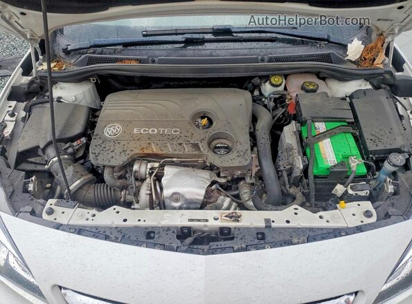 W04WT3N58GG045593 2016 BUICK CASCADA Белый Вид задней части салона