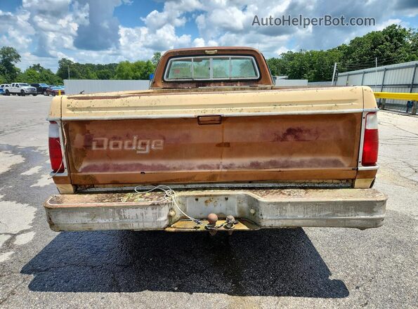 W14JF9S164997 1979 DODGE W150 Двухцветный Вид сзади