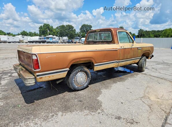 W14JF9S164997 1979 DODGE W150 Двухцветный Задняя правая четверть