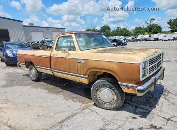W14JF9S164997 1979 DODGE W150 Двухцветный Передняя правая четверть