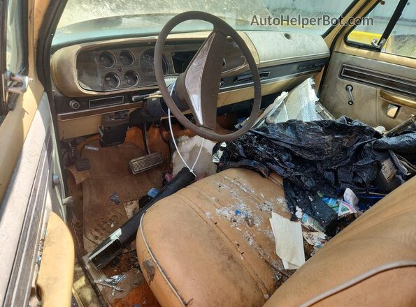 W14JF9S164997 1979 DODGE W150 Двухцветный Вид панели приборов