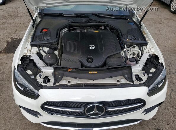 W1K1J5KB5MF163829 2021 MERCEDES-BENZ E White Widok wnętrza z tyłu