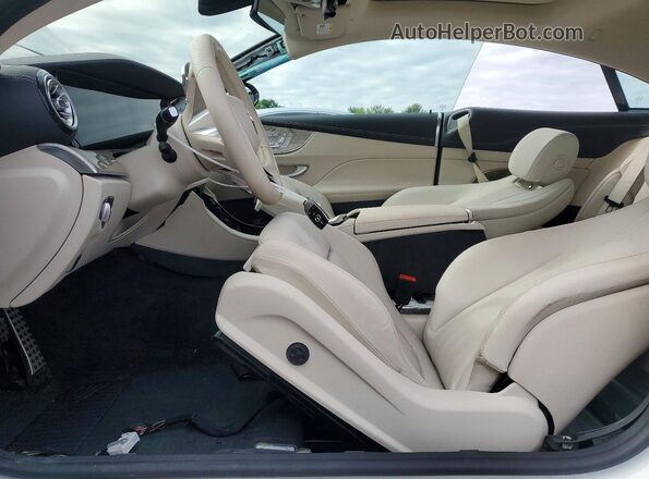 W1K1J5KB5MF163829 2021 MERCEDES-BENZ E White Widok wnętrza z przodu