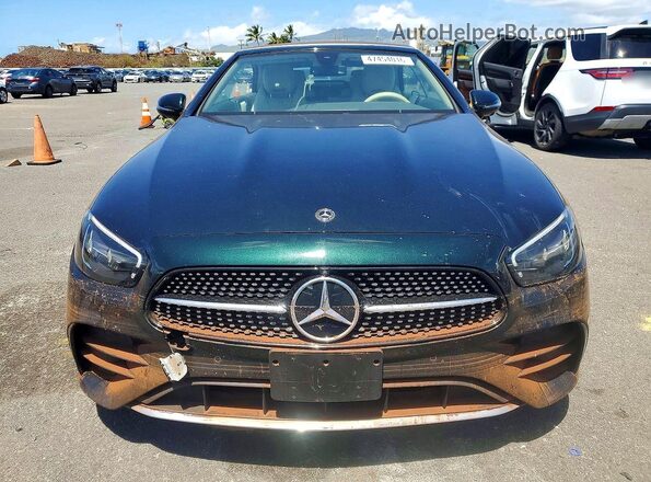 W1K1K5JB2MF159865 2021 MERCEDES-BENZ E Green წინა ხედი