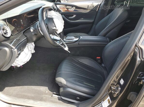 W1K2J5KB9PA121105 2023 MERCEDES-BENZ CLS-CLASS Black Widok wnętrza z przodu
