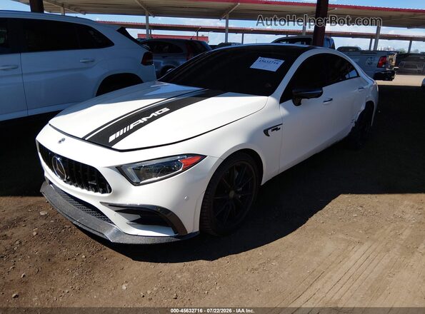 W1K2J6BB1MA089591 2021 MERCEDES-BENZ AMG CLS 53 White წინა მარცხენა ხედი სამი მეოთხედიდან