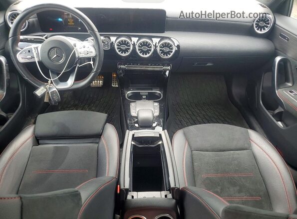 W1K3F4HB6NJ372913 2022 MERCEDES-BENZ A White Dashboard view