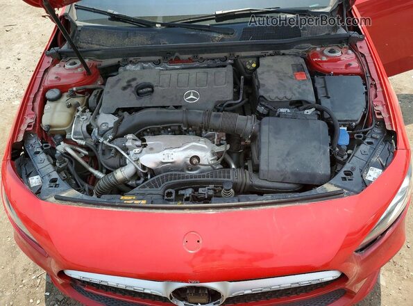 W1K3G4EB1LW047409 2020 MERCEDES-BENZ A Red Rear interior view