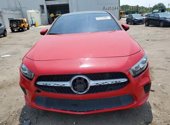 W1K3G4EB1LW047409 2020 MERCEDES-BENZ A Red Front view